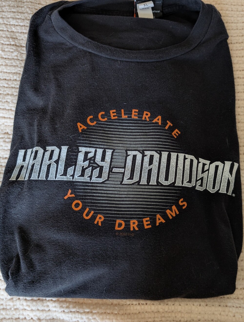 Harley-Davidson Black Tee shirt XL Danang Vietnam